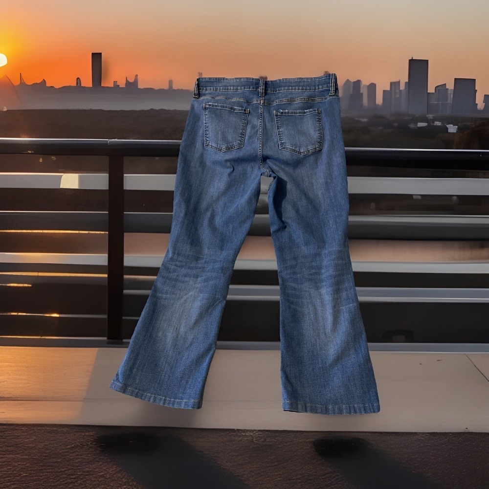 KUT from the Kloth Size 18 Natalie Kurvy ‎ Bootcut Jeans Shortened Inseam 29"